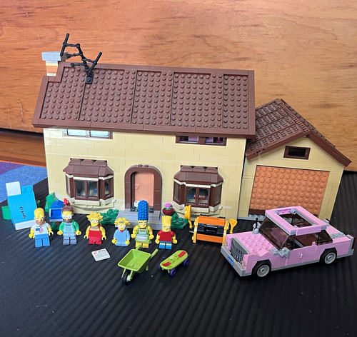 Lego the simpsons house - the,