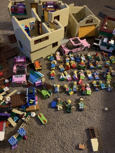 Simpsons lego figures and - figures,