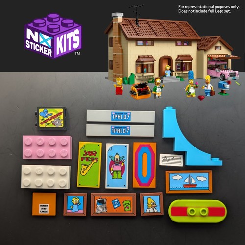Sticker kit for lego the - no-sticker,