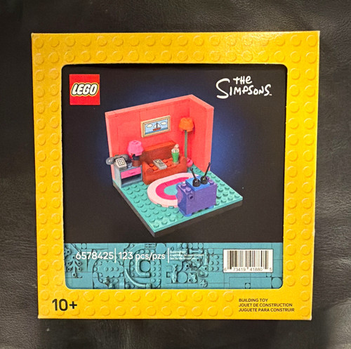 Lego the simpsons living - the,