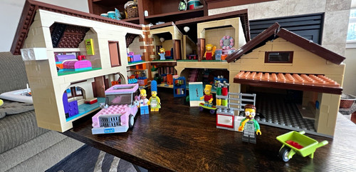 Lego the simpsons house - simpsons,