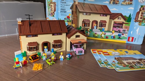 Lego simpson house complete - lego, simpson's