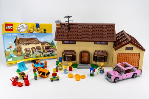 71006 lego the simpsons - lego,