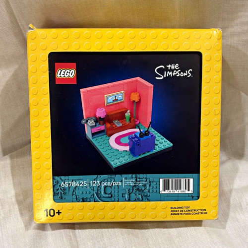 Lego the simpsons living - the,