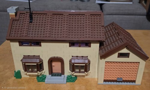 Lego the simpsons house - lego, see