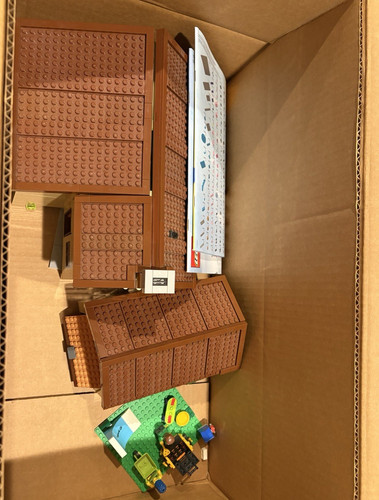 Lego simpsons house built - lego,